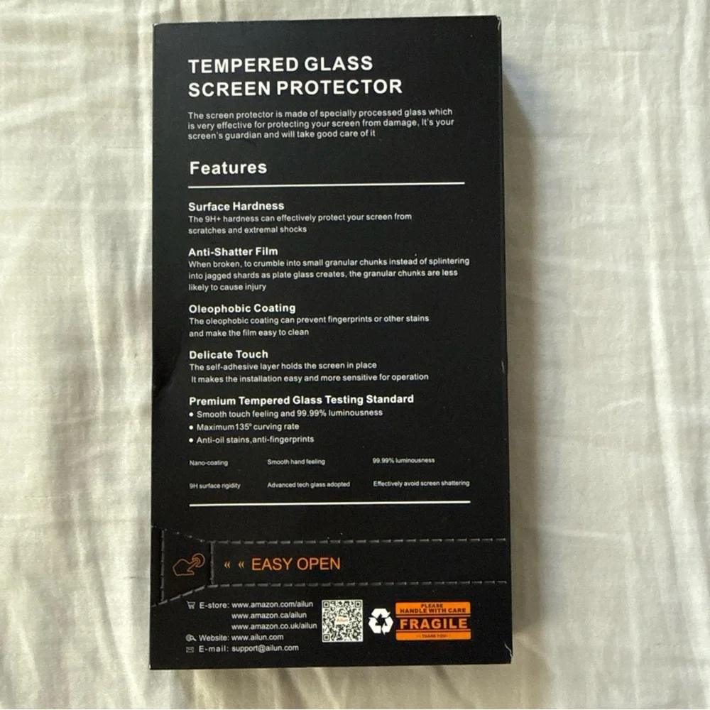 Ailun Premium Glass Screen Protector - Apple 16 Pro (3 Pack)
